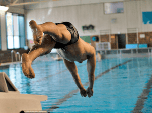 Disziplin Schwimmen Sporteignungstest